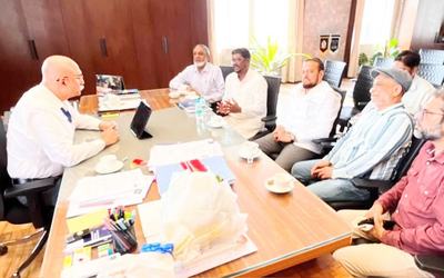 JIH Delegation Meet ATS Chief Naval Bajaj (2)