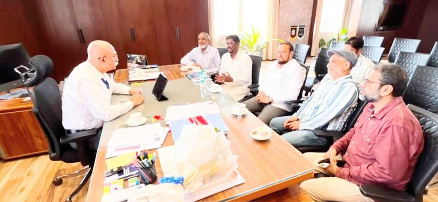 JIH Delegation Meet ATS Chief Naval Bajaj (2)